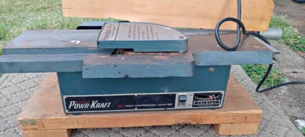 Powr-Kraft Motorized Jointer 4 1/8 inch