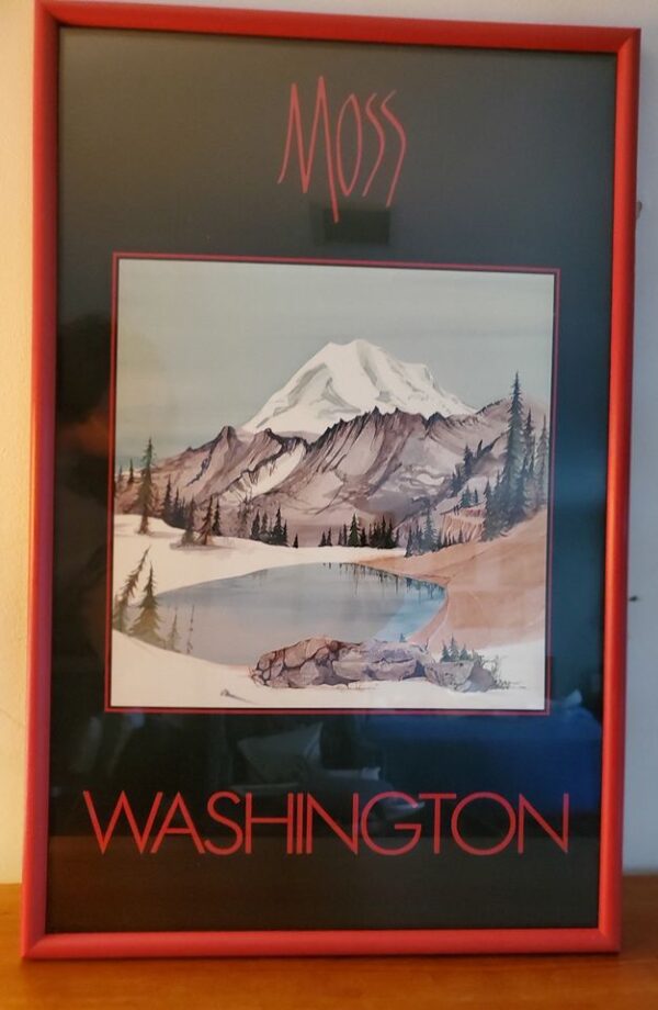 P. Buckley Moss Painting – “Washington State Beauty - Image 3