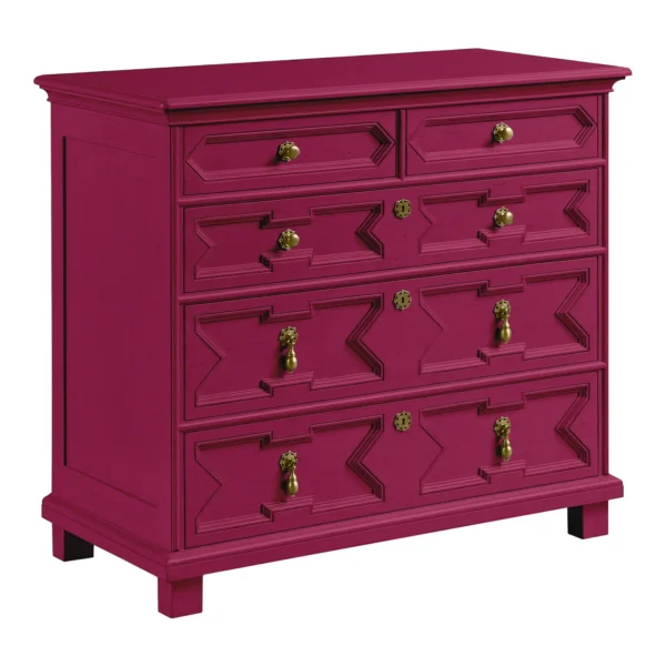 Casa Cosima Anniversary Edition James Chest of Drawers, Magenta - Image 3