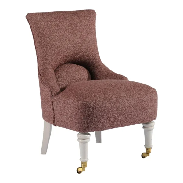 Celerie Kemble for Taylor King Mindy Chair in Oxide Red