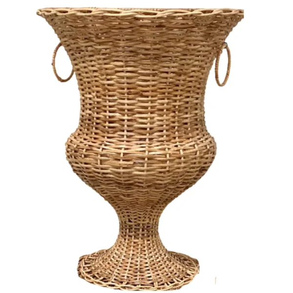 Large Wicker Urn - Image 2