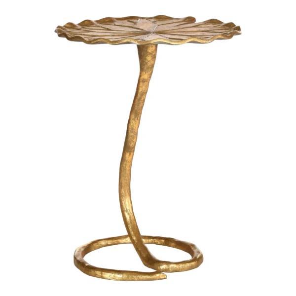 Morris Side Table in Gold