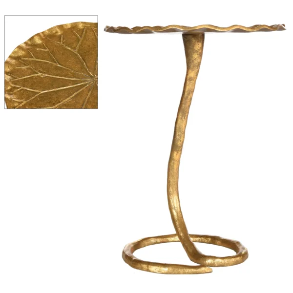 Morris Side Table in Gold - Image 3