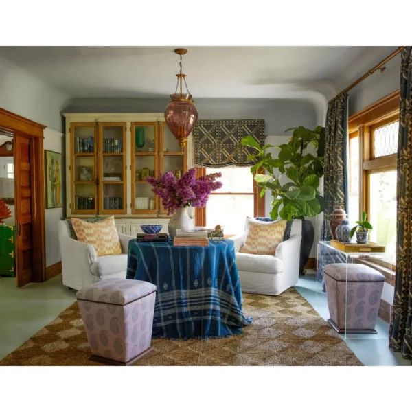 Rush House for Chairish Original Seagrass Rug, 8' x 10' - Image 3