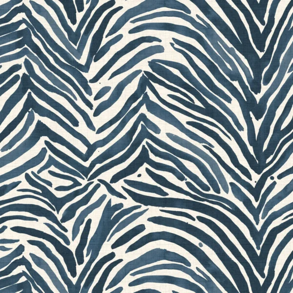 Screen, Washed Zebra Blue - Image 5