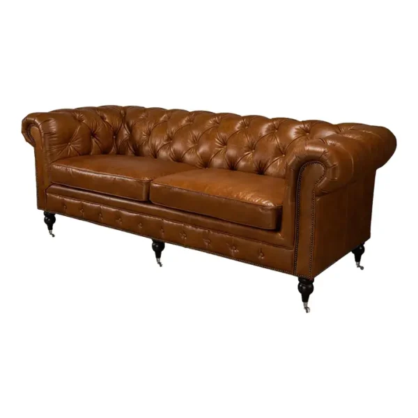 Vintage Style Classic Chesterfield Sofa